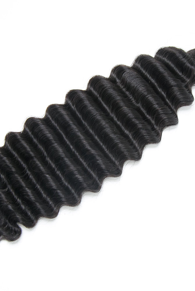 10A Deep Wave Bulk Hair Extensions