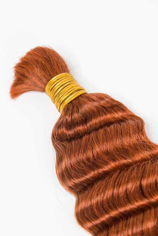 #350 Flaming Ginger Boho Knotless Braids