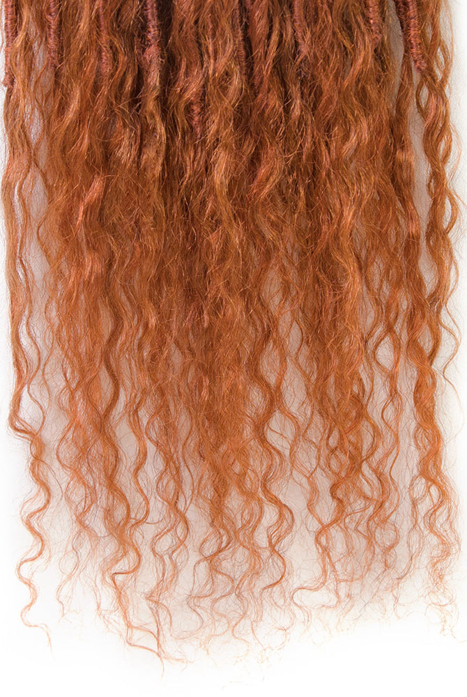 Crochet Locs with Curls