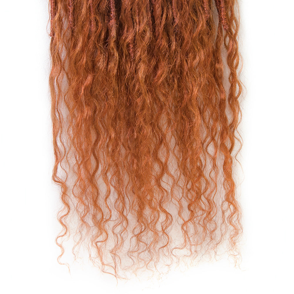 Crochet Locs with Curls