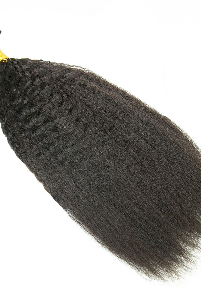 Kinky Straight Bulk Hair