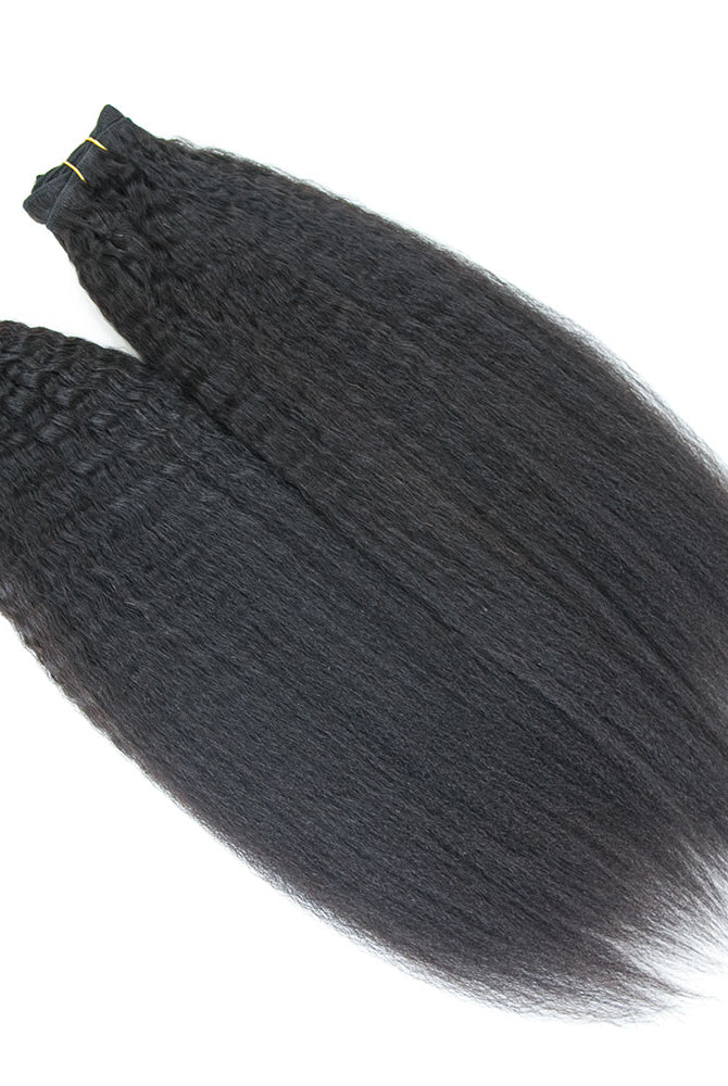 Kinky Straight Weft