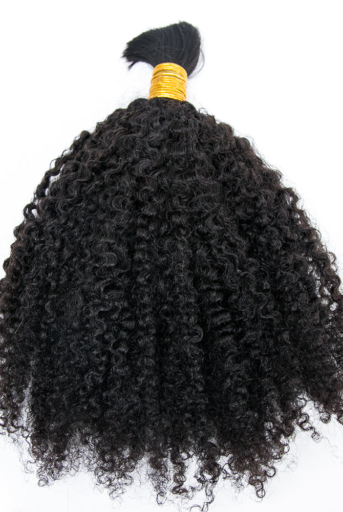 Kinky Curly Bulk Hair