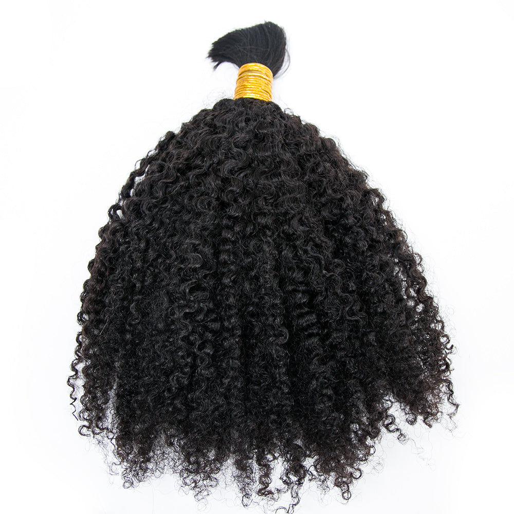 Kinky Curly Bulk Hair