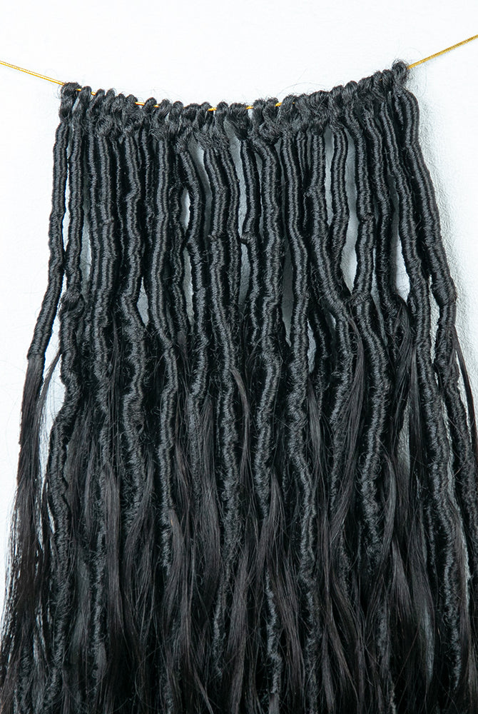 Pre-loop Crochet Locs