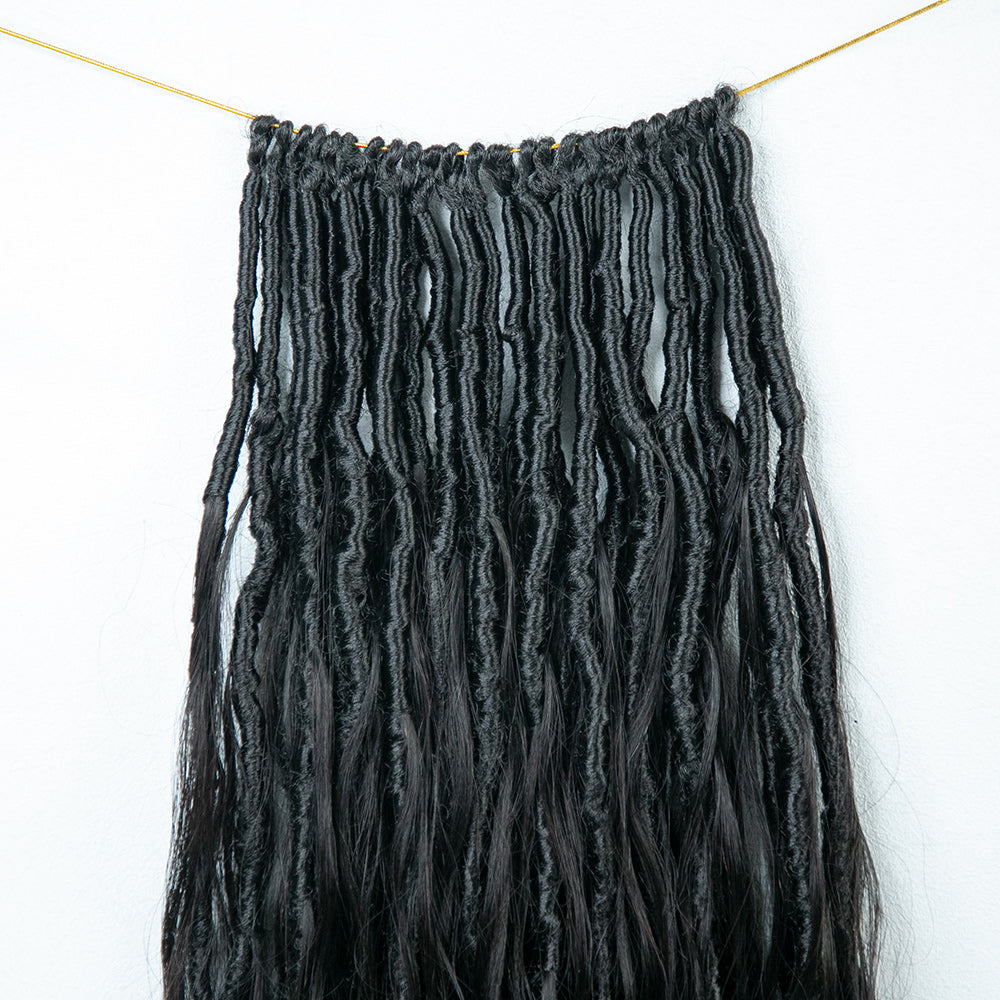 Pre-loop Crochet Locs