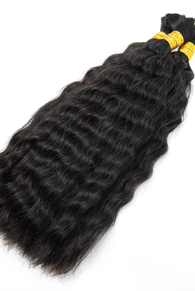 Wet & Wavy Bulk Hair Extensions for Braiding