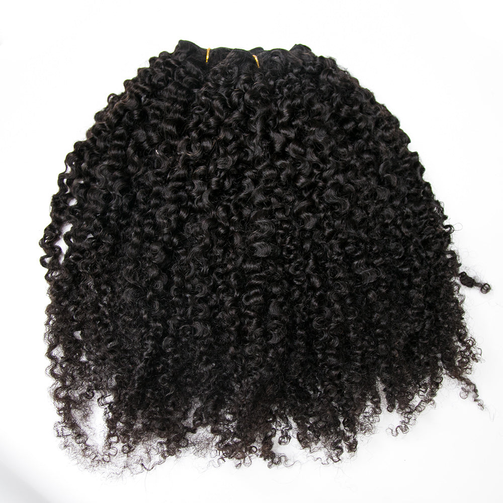 Wholesale Multi-Textured Kinky Curly Weft Bundles Human Hair