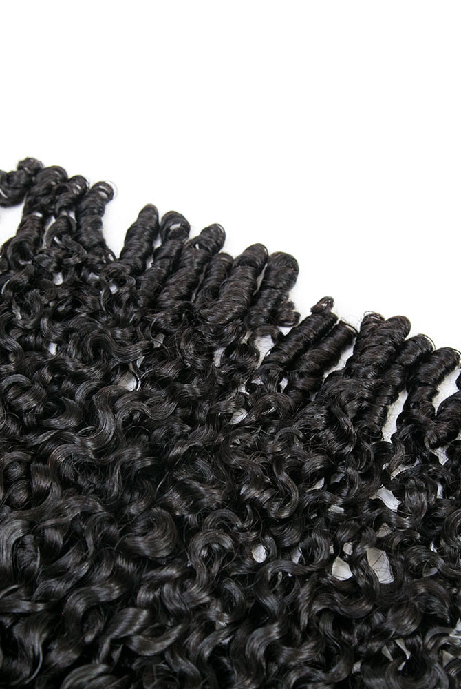Wholesale Water Curly Weft Bundles Human Hair