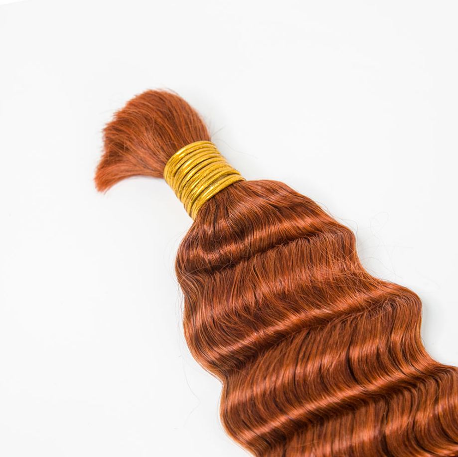 #350 Flaming Ginger Boho Knotless Braids