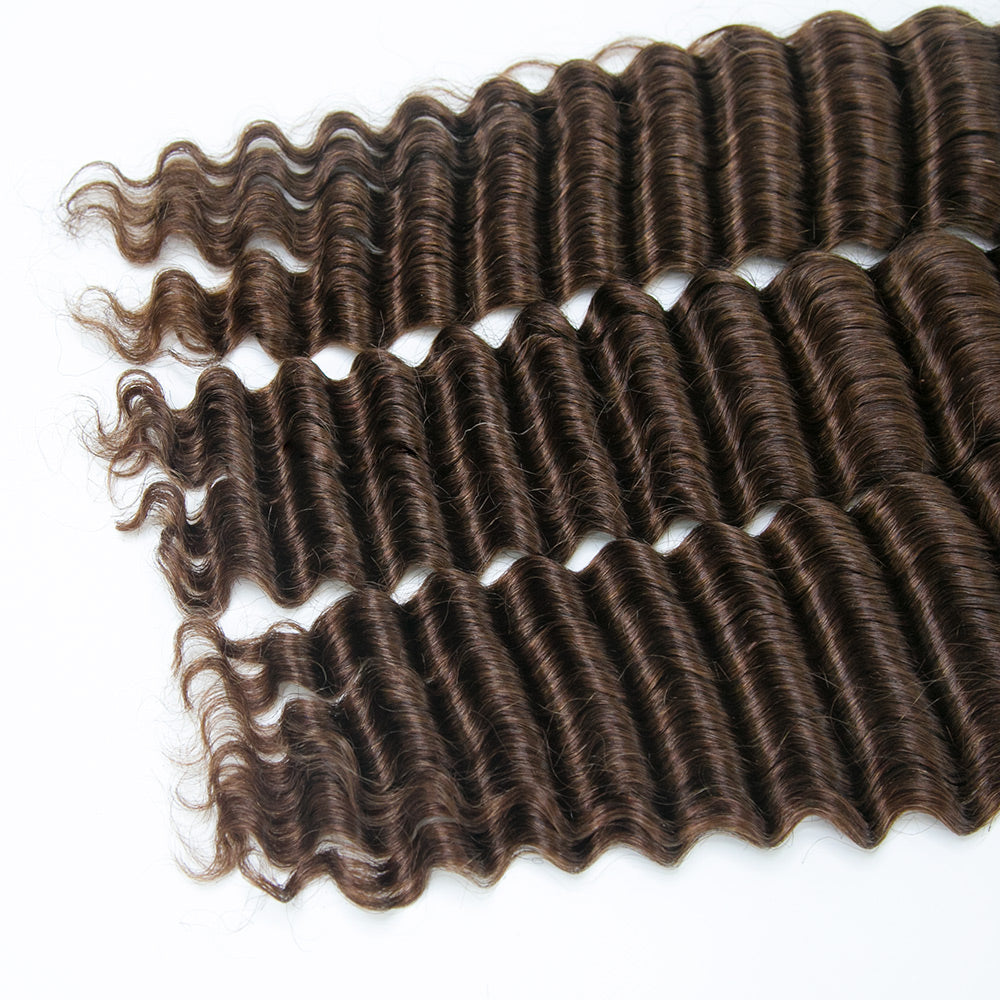 Deep Wave Bulk Hair Extensions