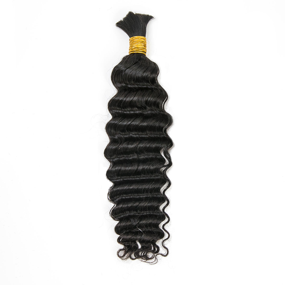 Deep Wave Bulk hair extension for boho Fulani braids
