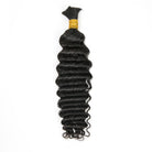 Deep Wave Bulk hair extension for boho Fulani braids