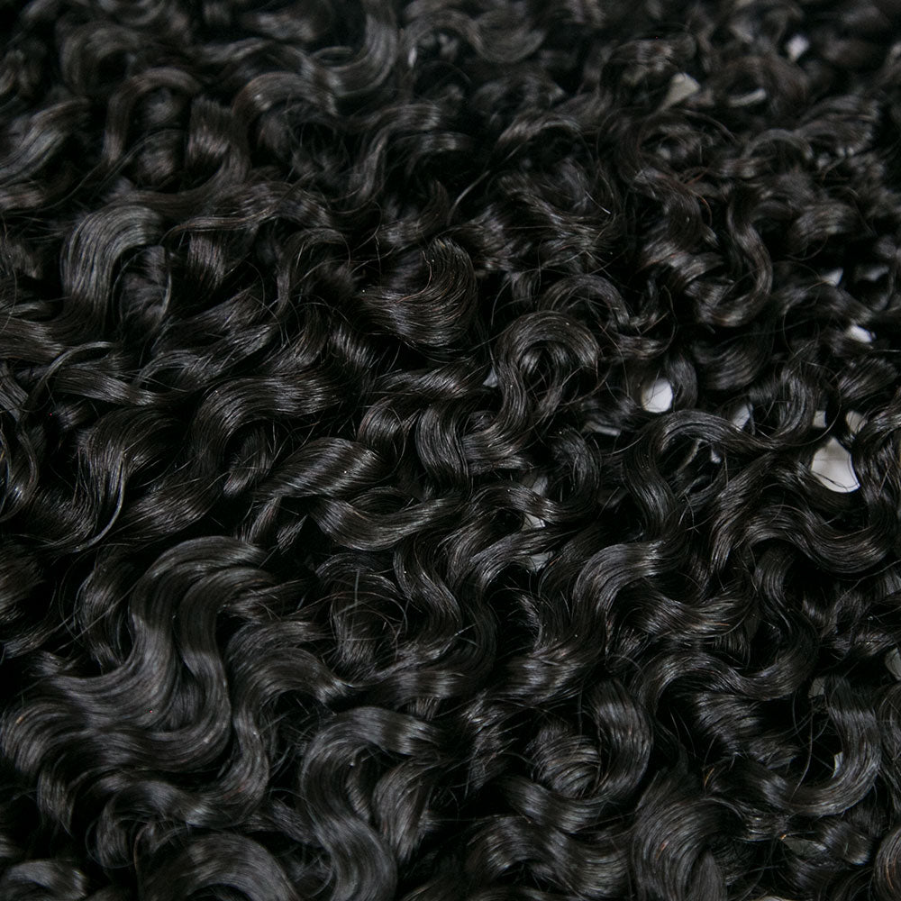 EA Water Curly Weft Bundles Human Hair 