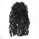 Water Curly Weft Bundles Human Hair 