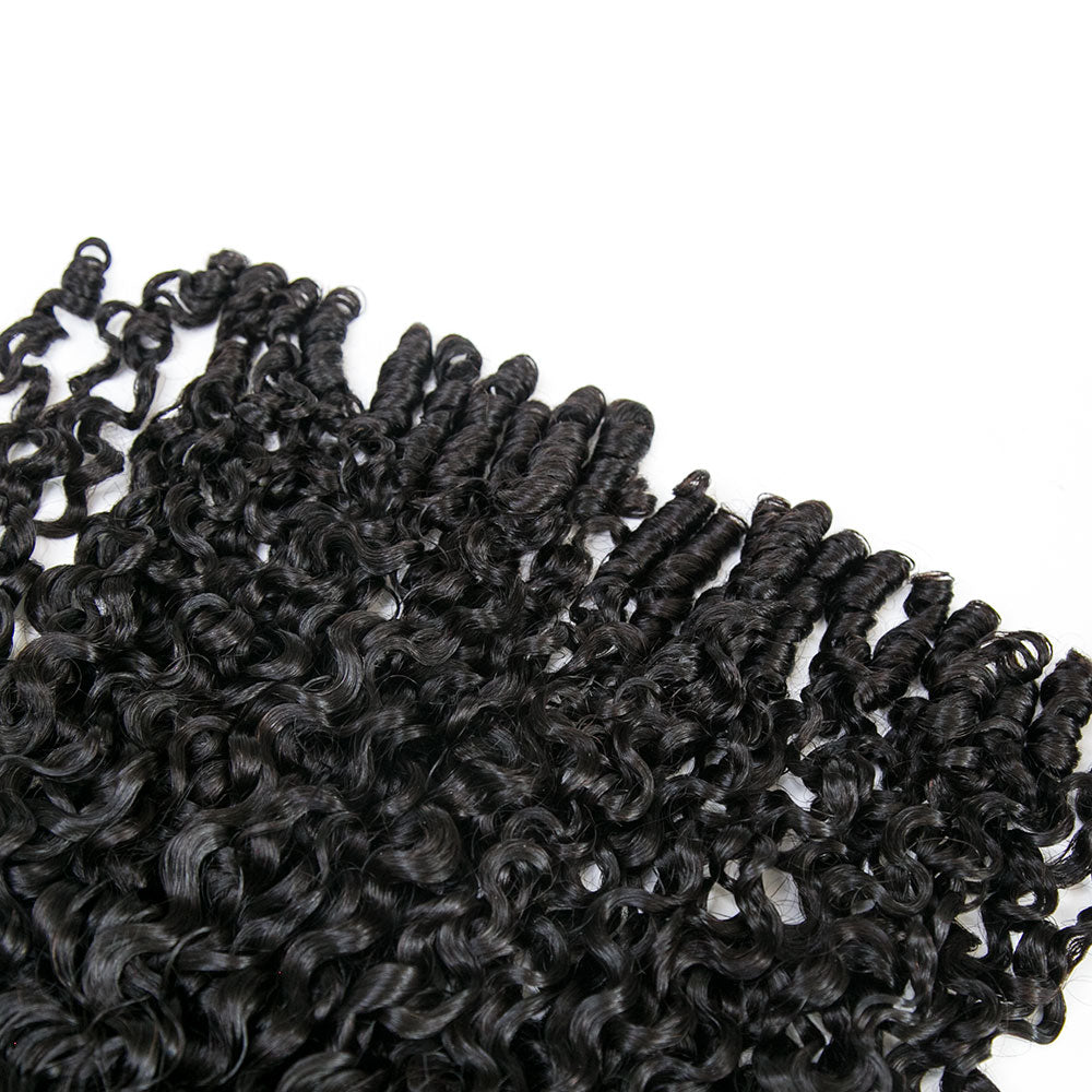 Wholesale Water Curly Weft Bundles Human Hair 