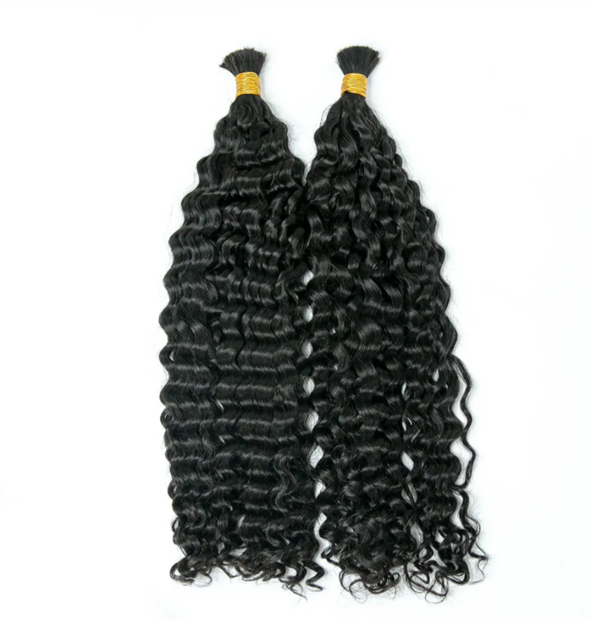 deep curly human hair